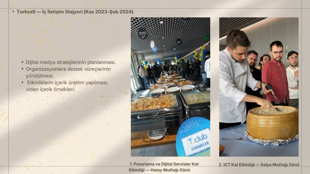 Turkcell İç İletişim Stajyeri görseli